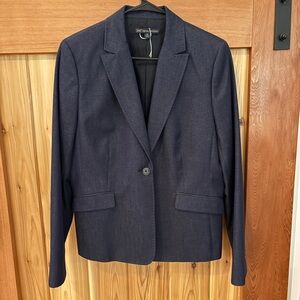 Brooks Brothers Dark Blue Women's Blazer